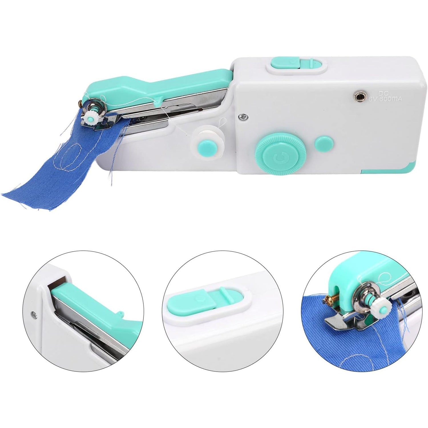 Handheld Sewing Machine, Hand Held Sewing Device Tool Set (1 Set / Battery Not Included)