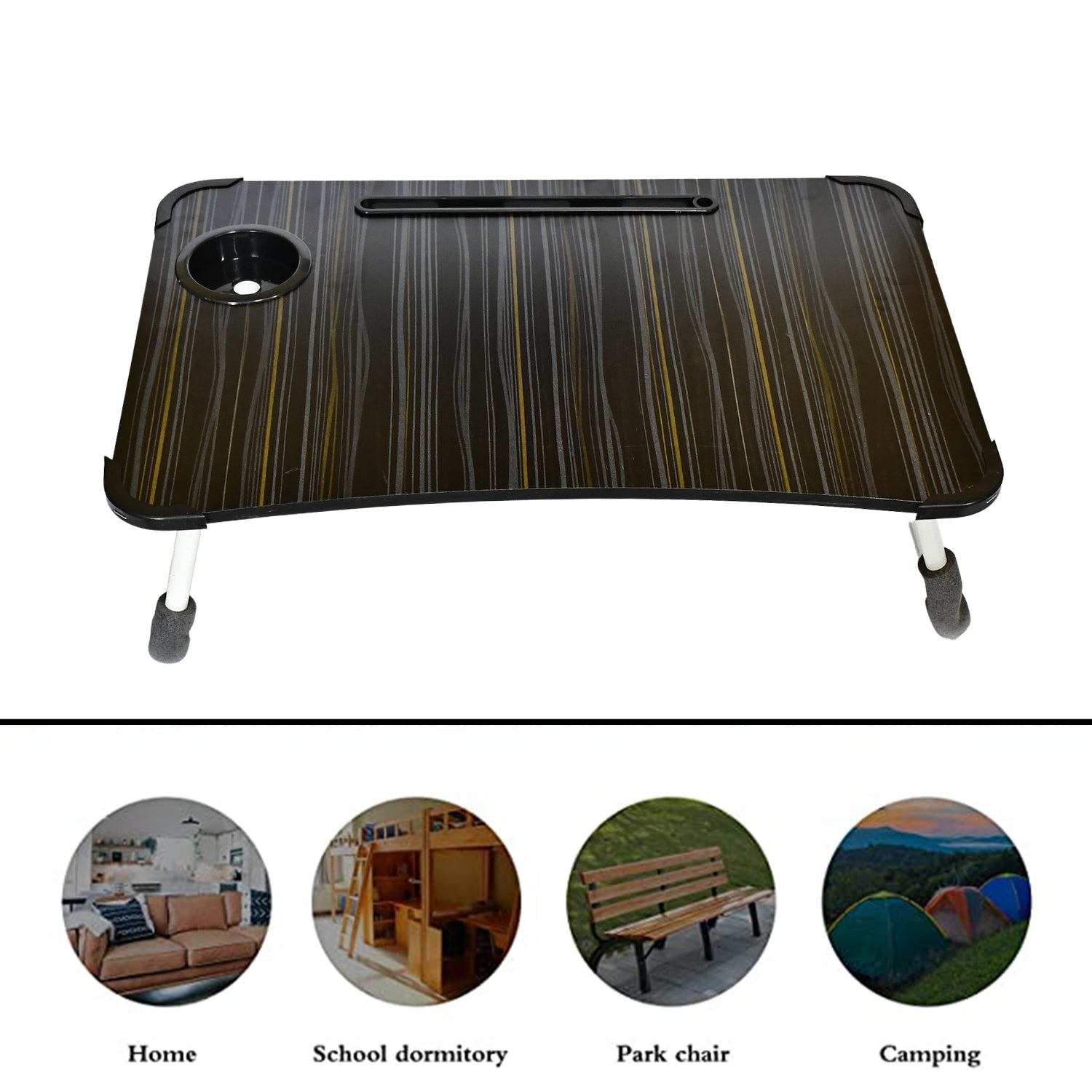 Laptop Table Foldable Portable Notebook Bed Lap Desk Tray Stand