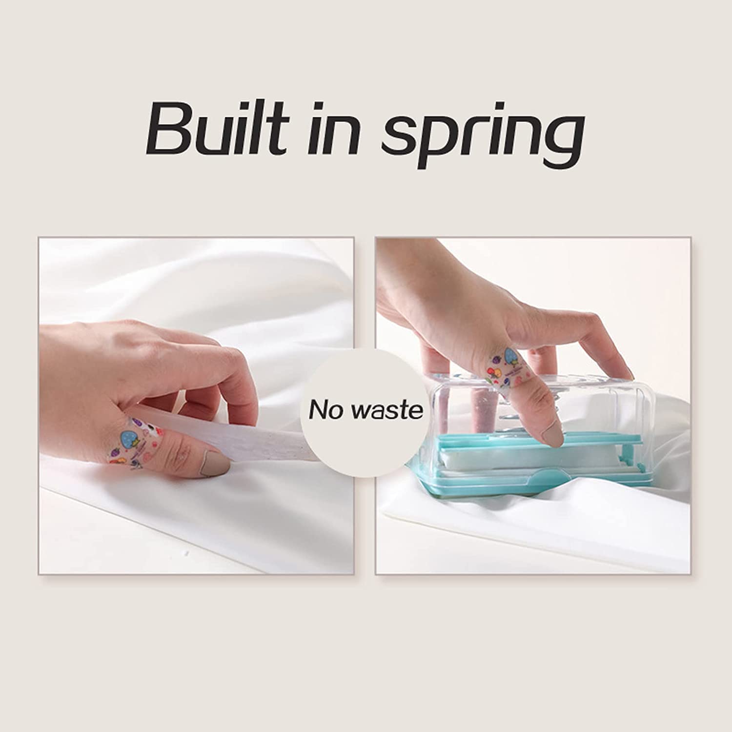 2-IN-1 PORTABLE SOAP ROLLER DISH & SOAP DISPENSER