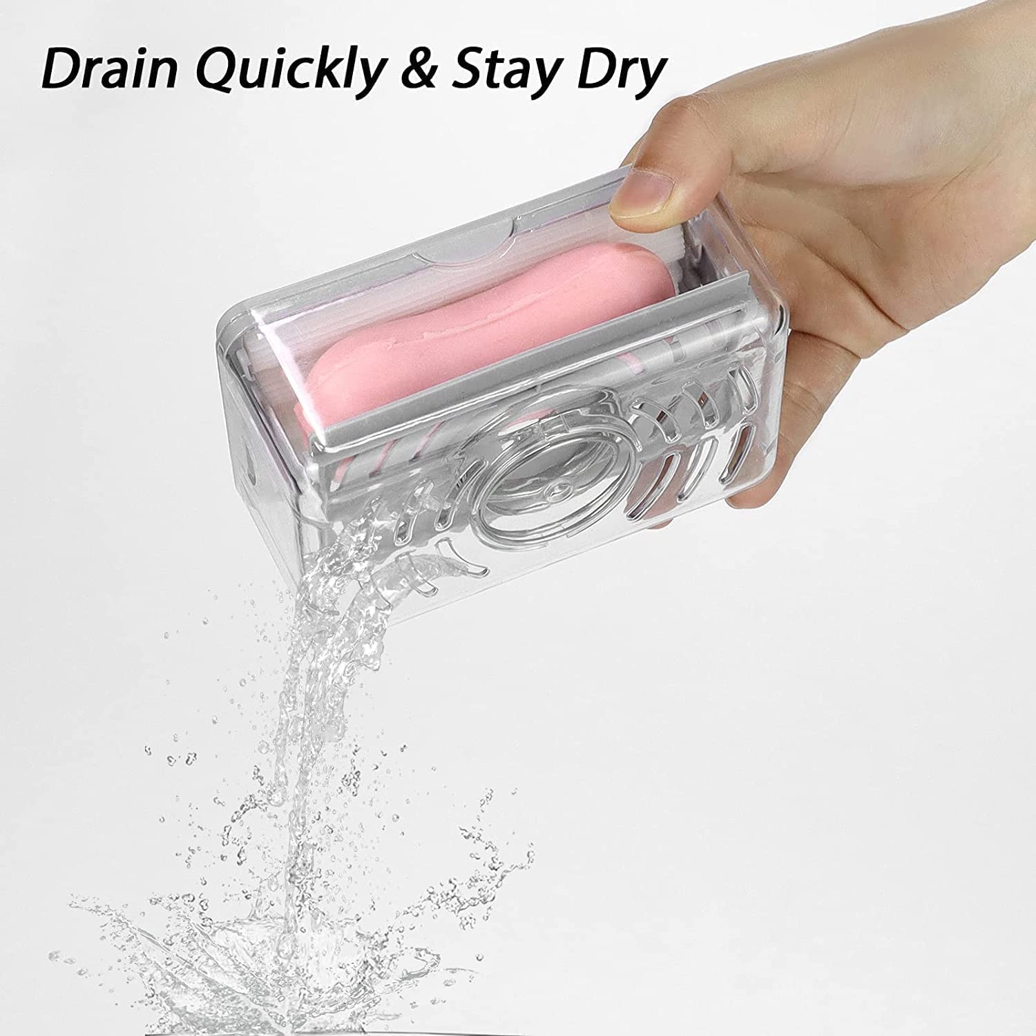 2-IN-1 PORTABLE SOAP ROLLER DISH & SOAP DISPENSER