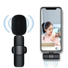 Intelligent Noise Cancelling Microphone for Type-C Wireless Lapel Collar Microphone