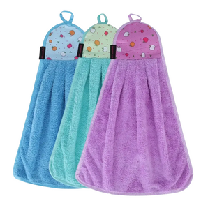 Microfiber wash Basin Hanging Hand Towel ( 1pc )